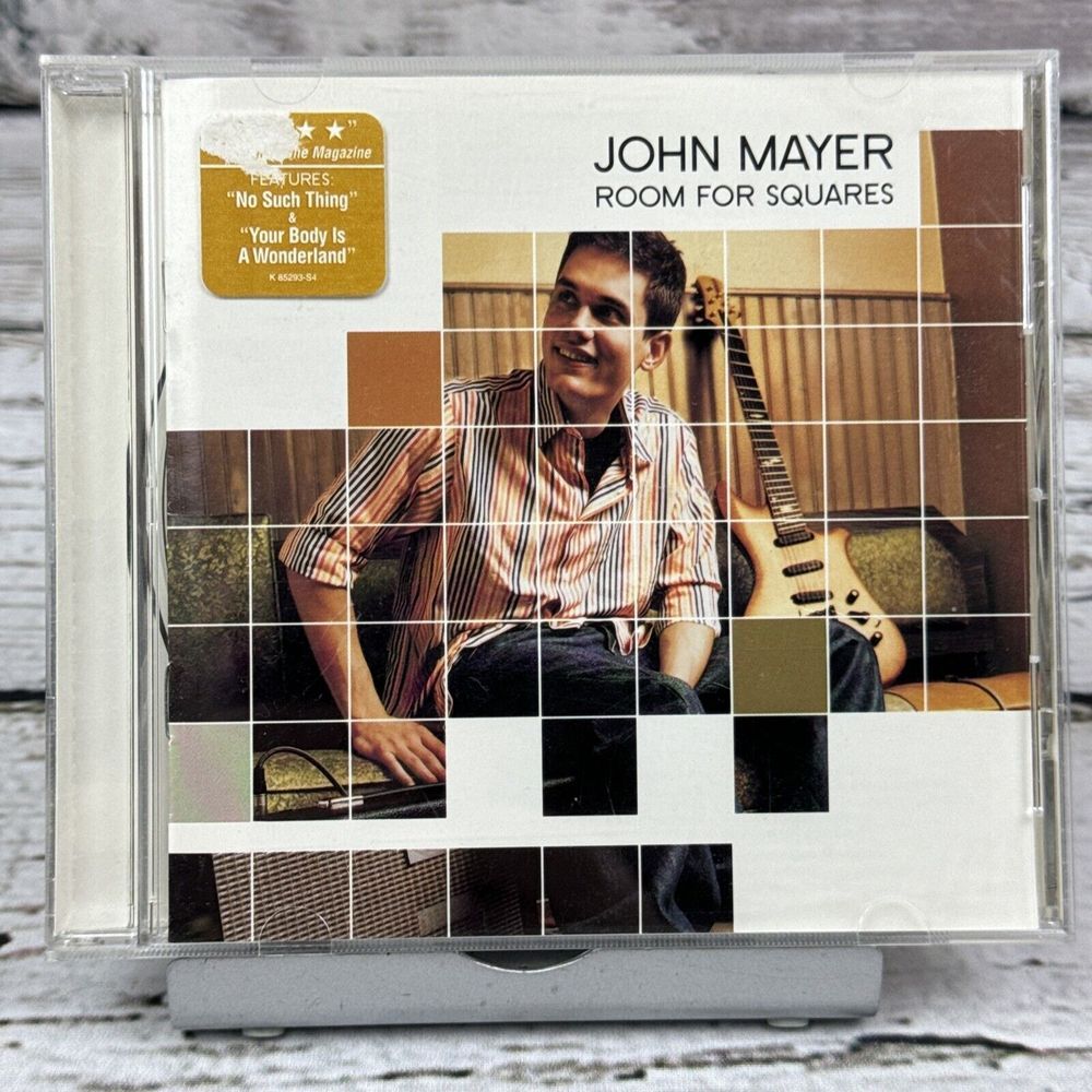 John Mayer‎ – Room For Squares (CD, Sep-2001) Album Columbia Records Pop Rock